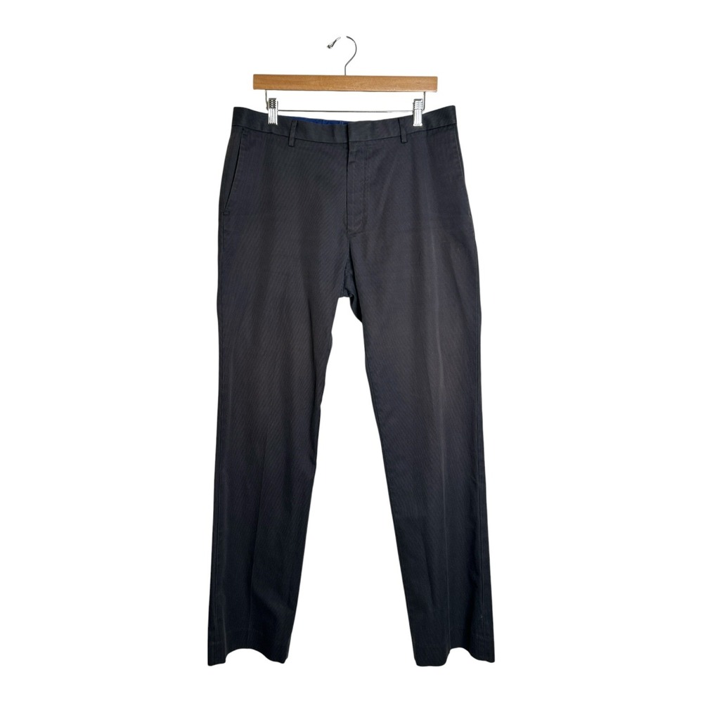 Banana Republic Non-Iron Tailored Slim Fit Navy Dress Pants 34x34